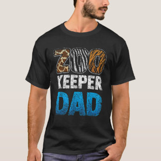 Camiseta Profesión Trabajo Animal Safari Zoológico Cuidador