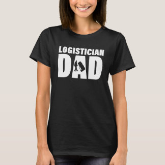 Camiseta Profesión Trabajo Para Hombres Logístico Papá