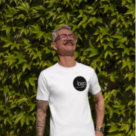 CAMISETA PROFESIONAL AGREGAR PROPIO UNIFORME DE NEGOCIO BLA