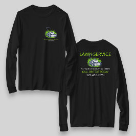 Camiseta Profesional de cuidado y servicios de jardín verde