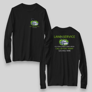 Camiseta Profesional de cuidado y servicios de jardín verde