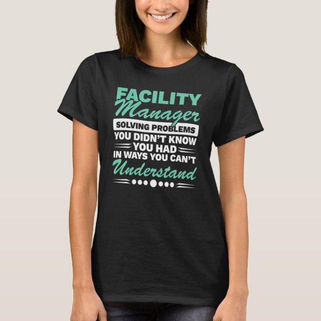 Camiseta Profesional de mantenimiento de trabajo de adminis (Anverso)