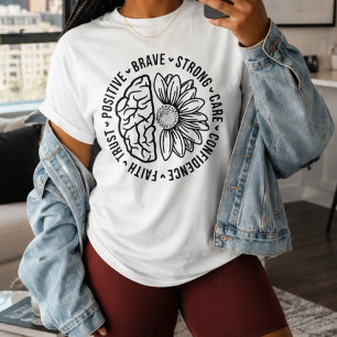 Camiseta Profesional de salud mental lindo, consejero escol