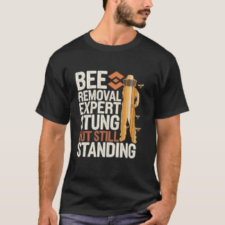 Camiseta Profesionalidad de rescate de enjambre en vivo esp