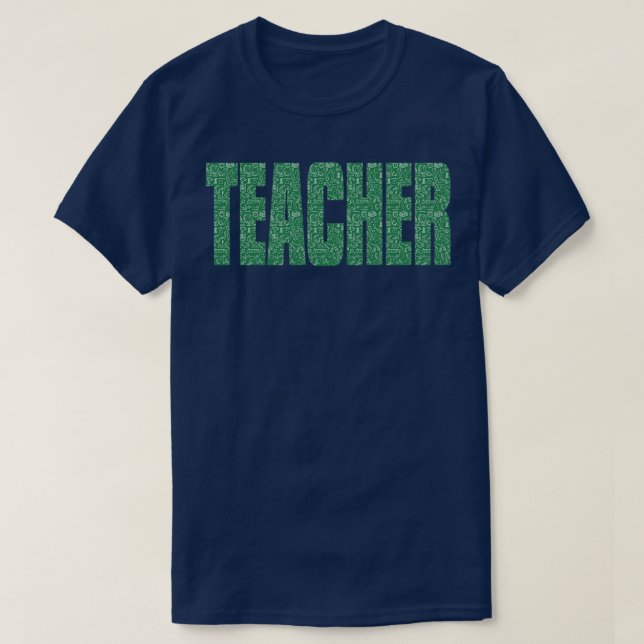 Camiseta Profesor (Diseño del anverso)