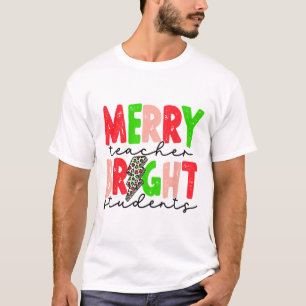 Camiseta Profesor Alegre Retro Estudiantes Divertidos Navid