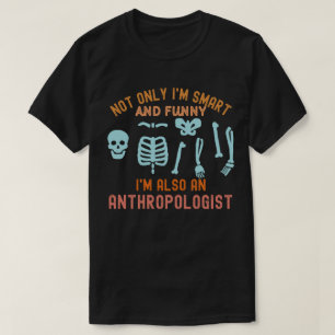 Camiseta Profesor antropólogo, estudiante de antropología