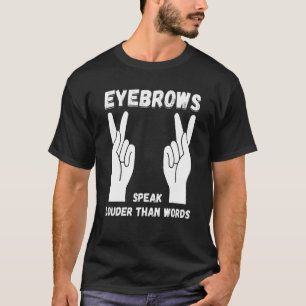 Camiseta Profesor ASL de lenguaje de Rótulo más fuerte de E
