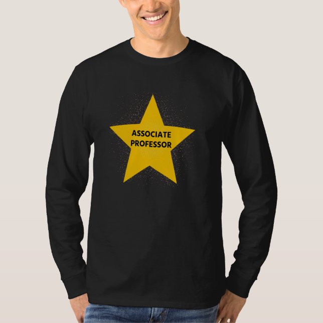 Camiseta Profesor asociado Estrella - Profesor titular Cele (Anverso)