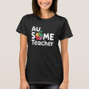 Camiseta Profesor Au-Some Conciencia Aceptación Apoyo Autis