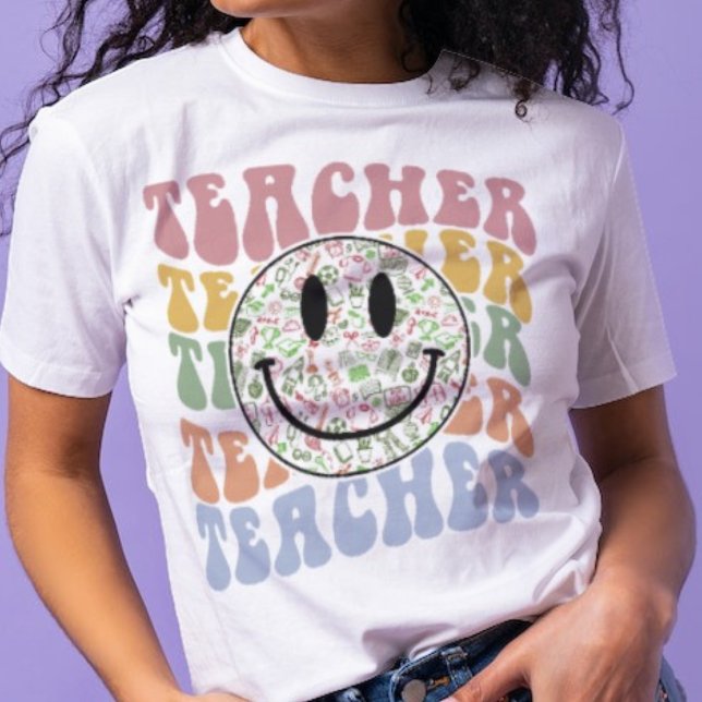 Camiseta Profesor Cara Sonriente (Subido por el creador)