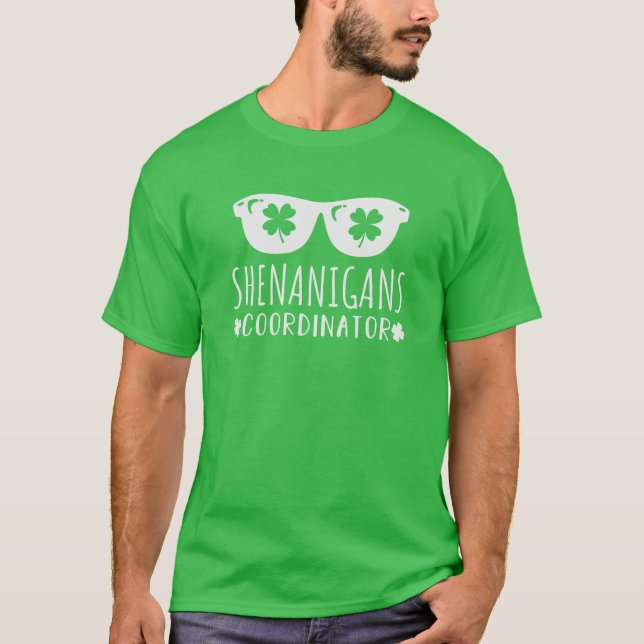 Camiseta Profesor coordinador del Día de San Patricio (Anverso)
