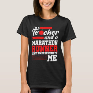 Camiseta Profesor Corredor de Medio Maratón Divertido Prime