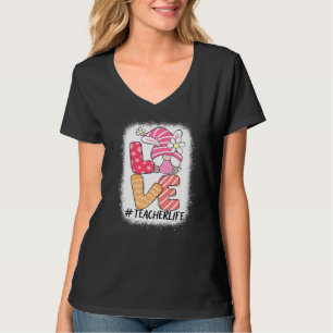 Camiseta Profesor Cute Gnome Bunny Love Easter Day Christia