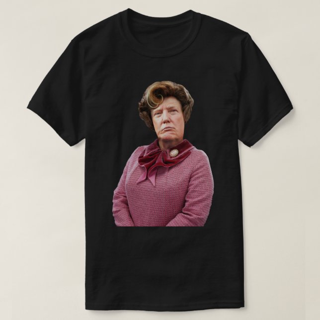 Camiseta Profesor D. Umbridge 2 Pegatina (Diseño del anverso)