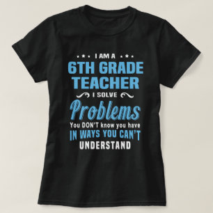 Camiseta Profesor de 6º grado