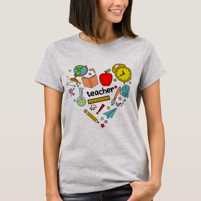 Camiseta profesor de amor (Anverso)