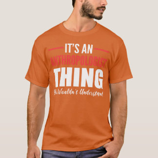 Camiseta Profesor de antropología regalo divertido