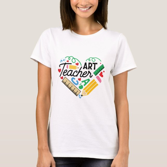 Camiseta Profesor de arte (Anverso)