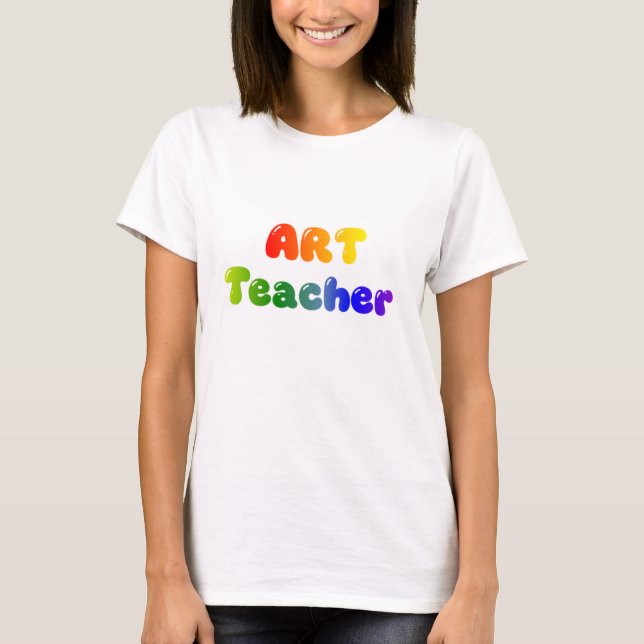 Camiseta Profesor de Arte (Anverso)