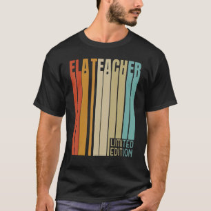 Camiseta Profesor de arte de inglés retro