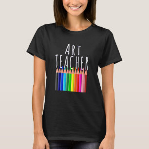 Camiseta Profesor de arte de vuelta a la escuela artista cr