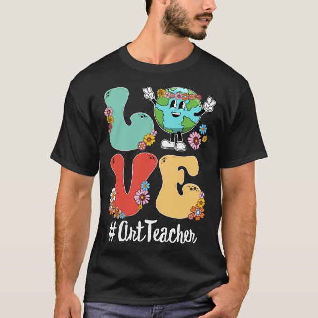 Camiseta Profesor de arte del Día Mundial de la Tierra 2023 (Anverso)