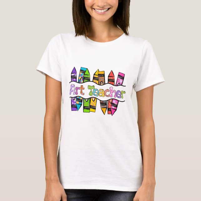 Camiseta Profesor de arte orgulloso (Anverso)
