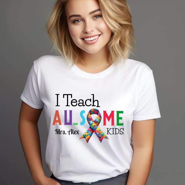 Camiseta Profesor de Autism Awareness (Subido por el creador)