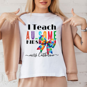 Camiseta Profesor de Autism Awareness
