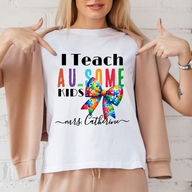 Camiseta Profesor de Autism Awareness (Subido por el creador)