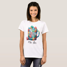 Camiseta Profesor de Autism Awareness