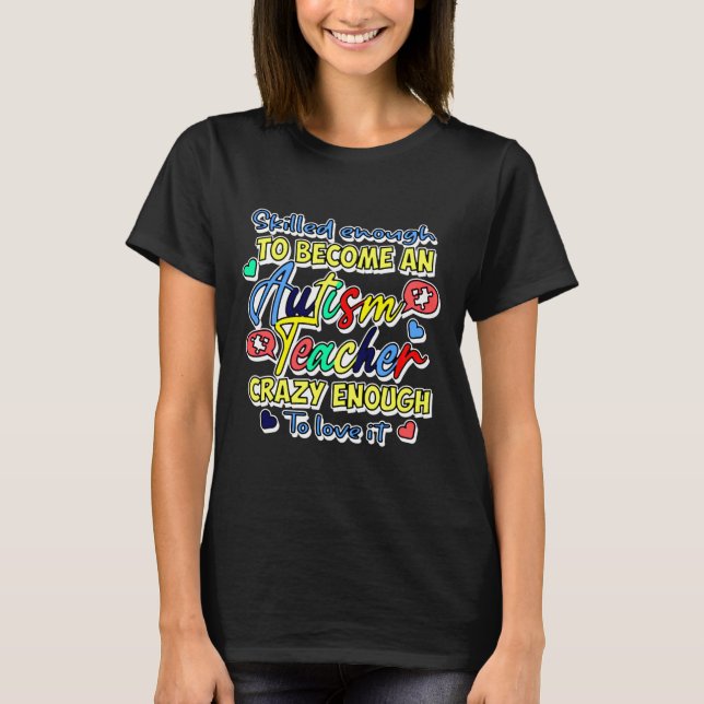 Camiseta Profesor de Autism Awareness (Anverso)