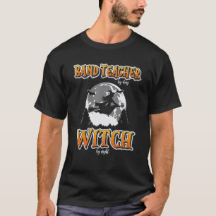 Camiseta Profesor de banda de Halloween Bruja, Divertido En
