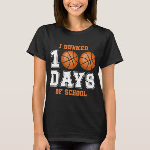 Camiseta Profesor De Básquetbol, Me Dormí 100 Días De Scho