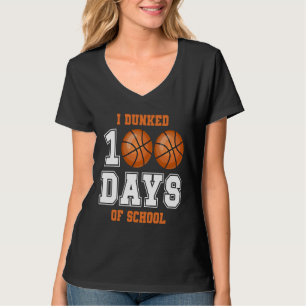 Camiseta Profesor De Básquetbol, Me Dormí 100 Días De Scho