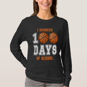 Camiseta Profesor De Básquetbol, Me Dormí 100 Días De Scho