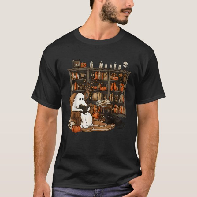 Camiseta Profesor de biblioteca retro bibliotecario Boujee  (Anverso)