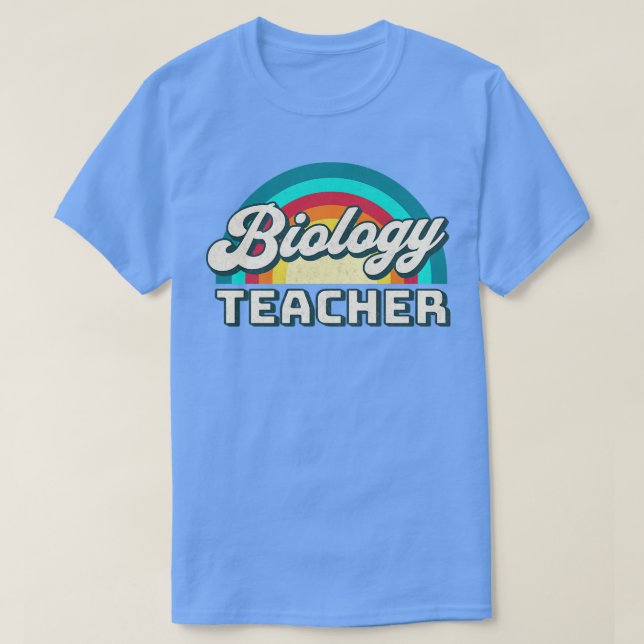 Camiseta Profesor de Biología (Diseño del anverso)
