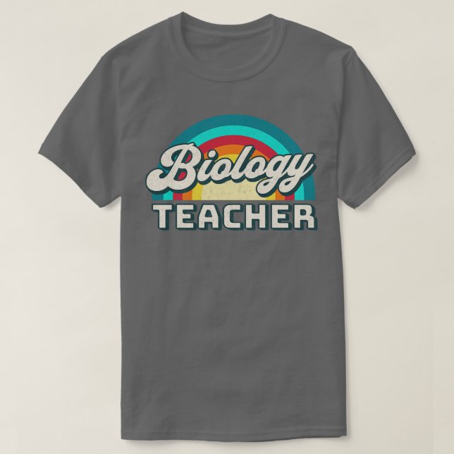 Camiseta Profesor de Biología (Diseño del anverso)
