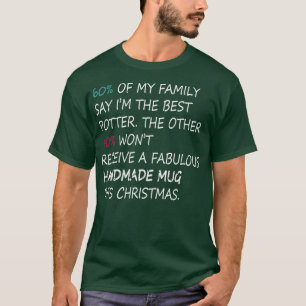 Camiseta Profesor de cerámica de cerámica