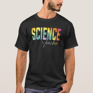 Camiseta Profesor De Ciencia, Apreciación De Tye De Vuelta