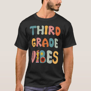 Camiseta Profesor De Ciencia De Tercer Grado Vibes Esl Para