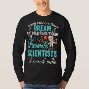Camiseta Profesor de Ciencia Enseñar Biología Química Físic