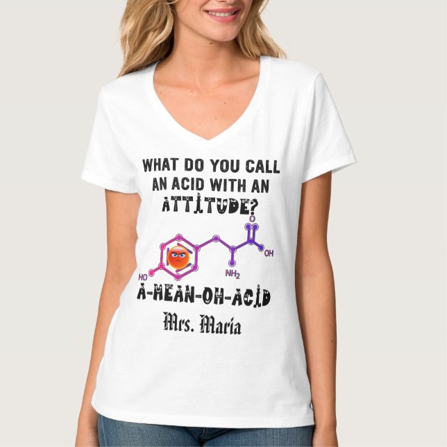 Camiseta Profesor de ciencia sarcástica divertida profesor  (Anverso)