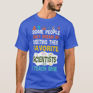 Camiseta PROFESOR DE CIENCIA Tee Teach Biology Physic