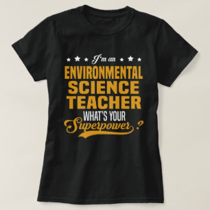 Camiseta Profesor de Ciencias Ambientales