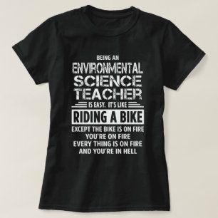 Camiseta Profesor de Ciencias Ambientales