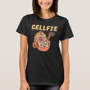 Camiseta Profesor de ciencias Cellfie Biología Naturaleza c