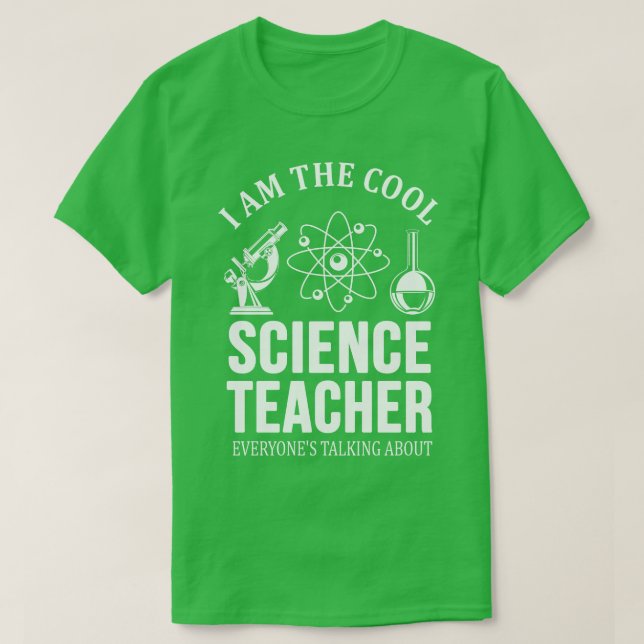 Camiseta Profesor de Ciencias de Guay (Diseño del anverso)